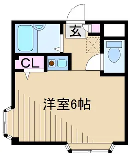 ネサンス【2階】の間取り