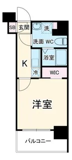 グランリーヴェル横濱南ADELE【8階】の間取り