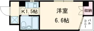 ユニハイツ【1階】の間取り