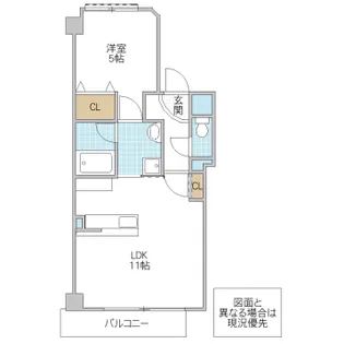 シルエットマンション・ミニ【5階】の間取り