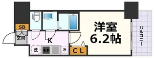 メイクスWアート今池III【15階】の間取り