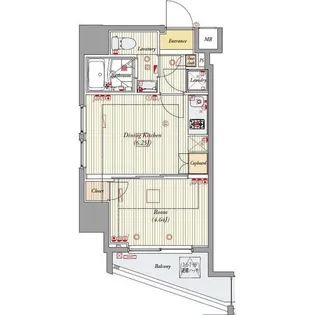ビバリーホームズ板橋本町【5階】の間取り
