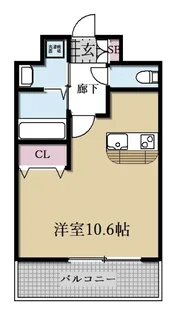 ジュネス瑞穂【3階】の間取り