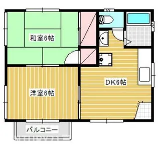 ルミエール鵠沼【2階】の間取り