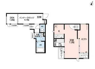 CB城南ソアレ【2階】の間取り