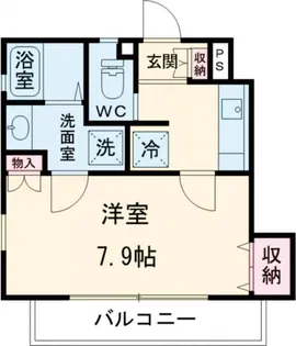 アムール【1階】の間取り