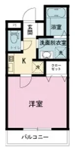 ベイサイドヴィラA棟【2階】の間取り