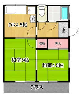 ことり荘【1階】の間取り