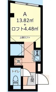 新日本パレス小伝馬町【2階】の間取り