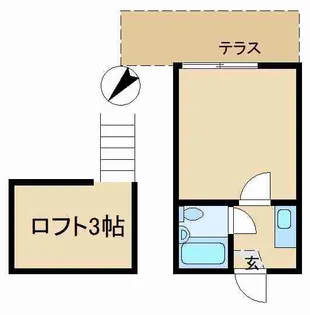 プラザドゥプティ【1階】の間取り