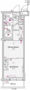 ガーラ・ヴィスタ新板橋【5階】の間取り