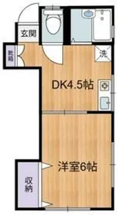 アオバハイツ【1階】の間取り