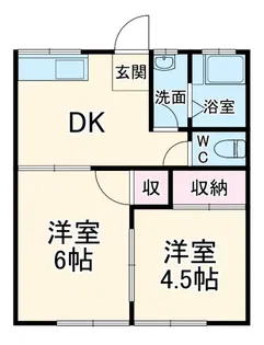ロイヤルレジデンス【1階】の間取り