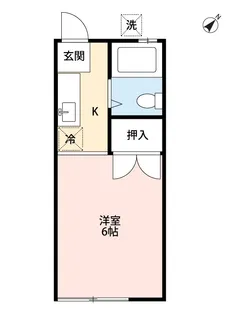 ハイツコシムラ【2階】の間取り