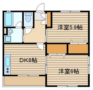 セレンシア大泉【1階】の間取り