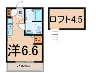 クレールブランシェ西寺尾【2階】の間取り