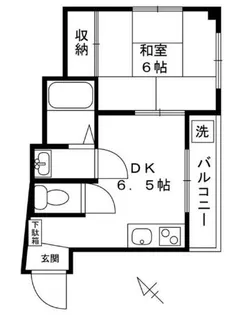 ラフォーレ町屋【2階】の間取り