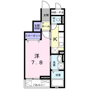 フラン アンジュ【3階】の間取り