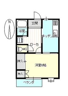 富夢想家【1階】の間取り