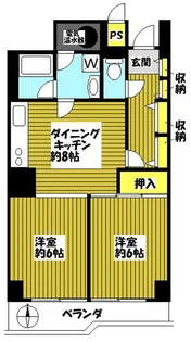 エクセル大島【2階】の間取り
