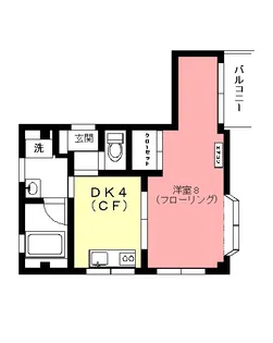 コリーヌ吉野【3階】の間取り