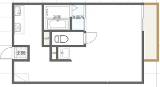 柏瀬マンション【2階】の間取り