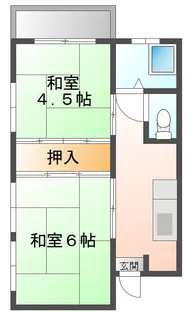 寿ビル【2階】の間取り