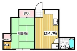 シティライフウスイ【1階】の間取り