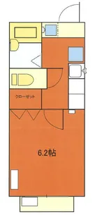 プチメゾン石井II【2階】の間取り