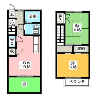 FRIEND SQUEREの間取り