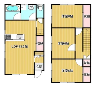 ギャザIIの間取り
