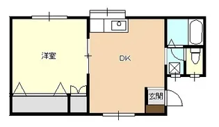 プラザドゥエリーナ【1階】の間取り
