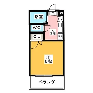 ウインドヒル【2階】の間取り