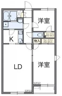 レオネクスト大都【2階】の間取り