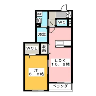 グランドウル上井草【2階】の間取り