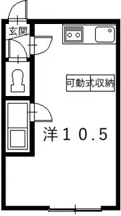 一番舘マンション【2階】の間取り