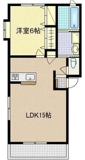 グランツアインス【1階】の間取り