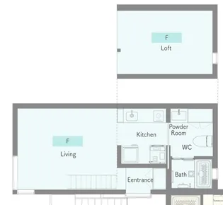 Soramidorigaoka C【1階】の間取り