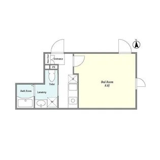 東京都中野区大和町1【マンション】の間取り