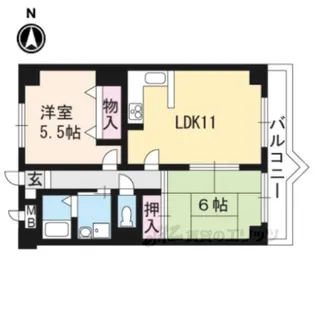 フィエスタ・ヴィラ【4階】の間取り