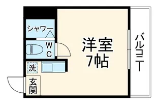 ベルデ所沢【4階】の間取り