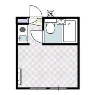 ワコーハイム【1階】の間取り