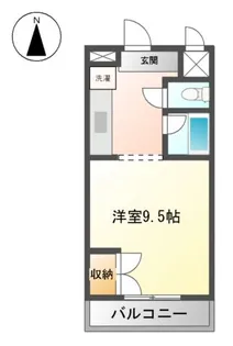 大口平和マンション【2階】の間取り