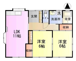 長野県長野市上松4【一戸建】の間取り