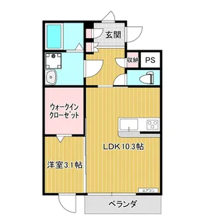 山形県山形市小白川町1【マンション】の間取り