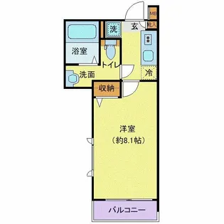 ピアコートTM大泉学園壱番館【2階】の間取り