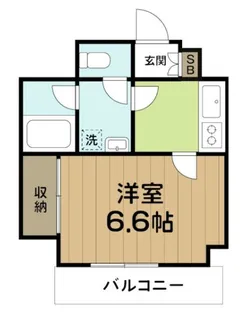 Palace U-kari【1階】の間取り