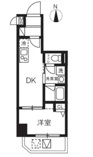 東京都台東区竜泉1【マンション】の間取り
