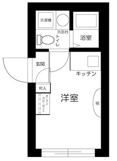 東京都渋谷区笹塚2【マンション】の間取り