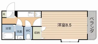 ヴィクトワール参番館【4階】の間取り